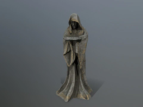 Woman Statue 3D Model