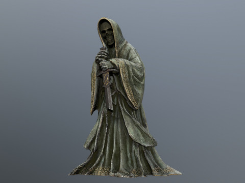 Dark statue Modèle 3D