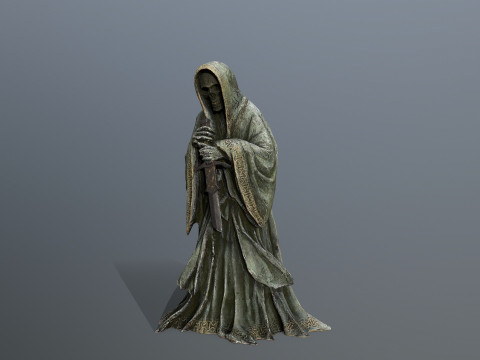 Dark statue Modèle 3D