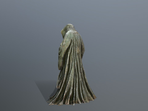 Dark statue Modèle 3D