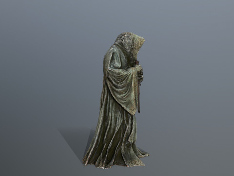 Dark statue Modèle 3D