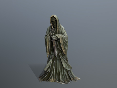 Dark statue Modèle 3D