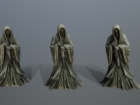 Dark statue Modèle 3D