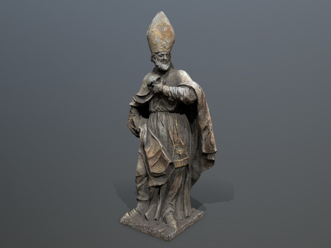 Man Statue 3Dモデル