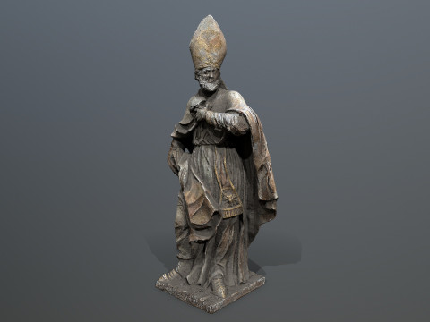 Man Statue 3Dモデル