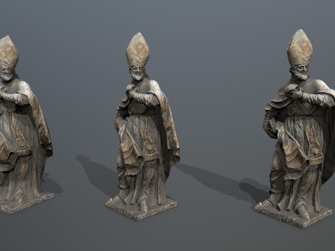 Man Statue 3Dモデル