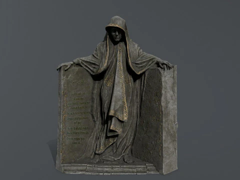 Dark Woman 3D Model