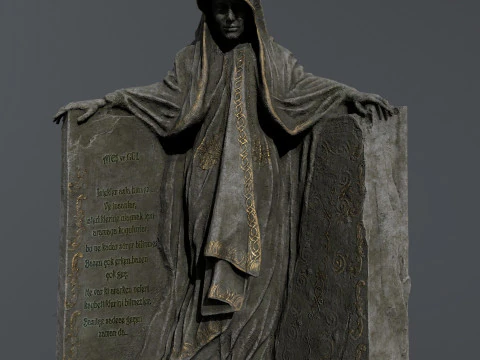 Dark Woman 3D Model