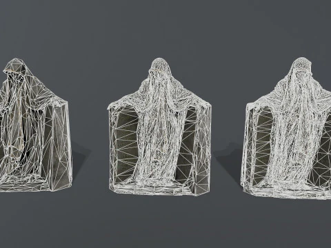 Dark Woman 3D Model