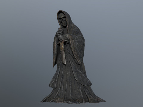 Dark statue Modelo 3D
