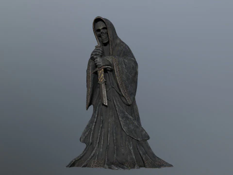 Dark statue 3D Model