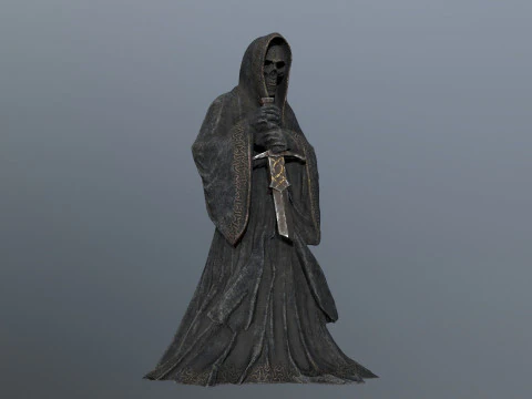 Dark statue 3D Model