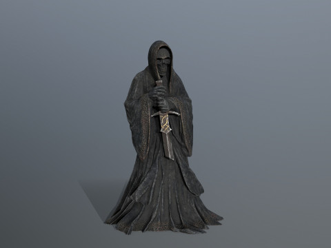 Dark statue Modelo 3D