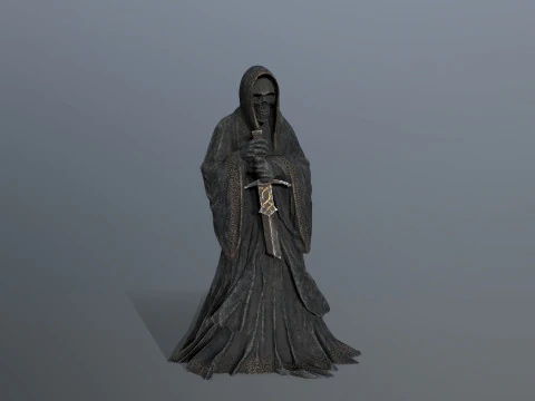Dark statue 3D Model