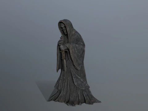 Dark statue 3D Model