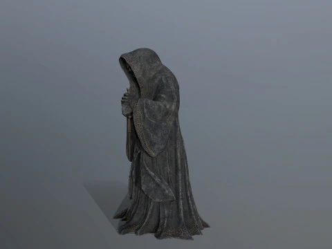 Dark statue 3D Model