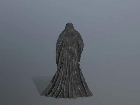 Dark statue 3D Model
