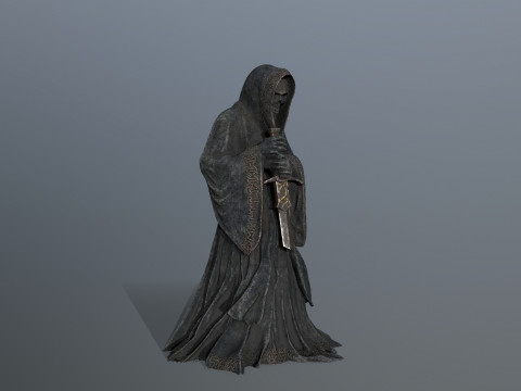 Dark statue Modelo 3D