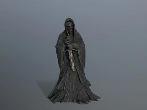 Dark statue 3D Model
