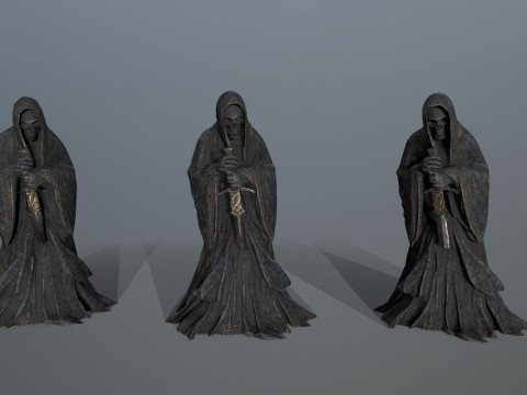 Dark statue Modelo 3D