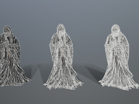 Dark statue Modelo 3D