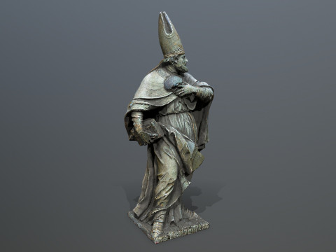 Man Statue Modèle 3D