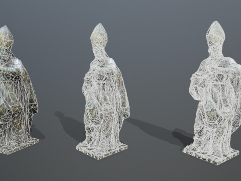 Man Statue Modèle 3D