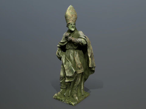 Mannstatue 3D Modell