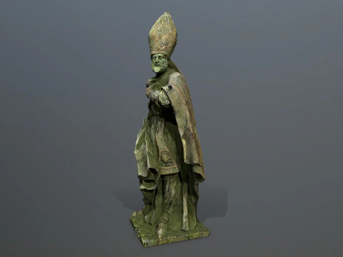 Mannstatue 3D Modell