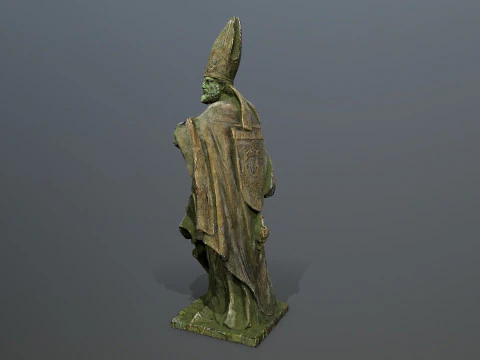 Mannstatue 3D Modell