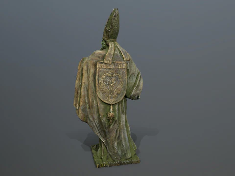 Mannstatue 3D Modell