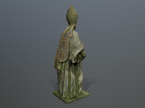 Man Statue 3D 모델
