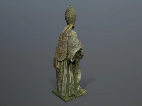 Mannstatue 3D Modell