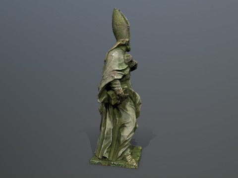 Man Statue 3D 모델