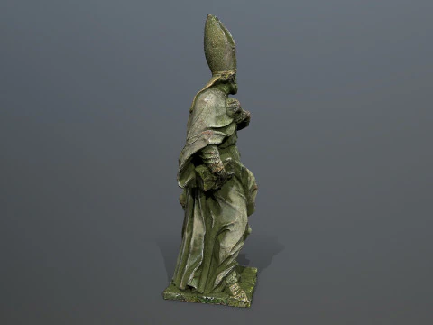 Mannstatue 3D Modell