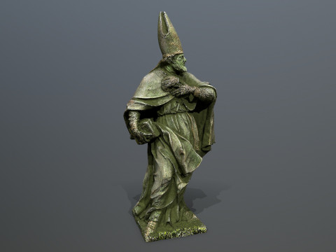 Man Statue 3D 모델