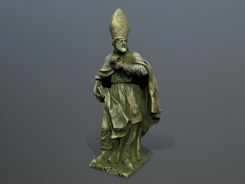 Mannstatue 3D Modell