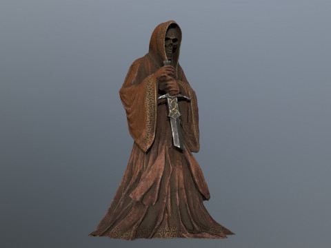 Dark statue 3D Модель