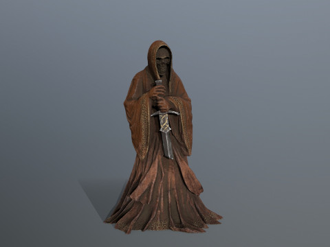 Dark statue 3D Модель
