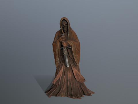 Dark statue 3D Модель
