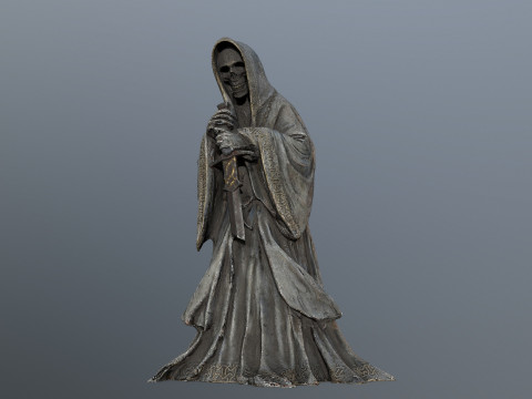 Dark statue Model 3D