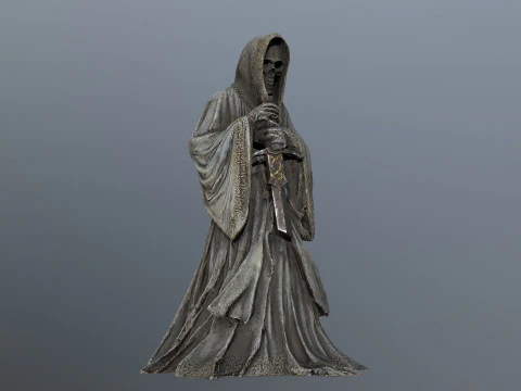 Dark statue 3D Model