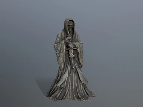 Dark statue 3D Model