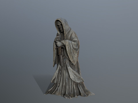 Dark statue Model 3D