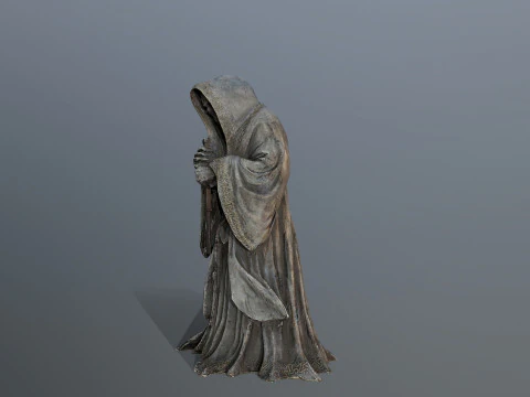 Dark statue 3D Model