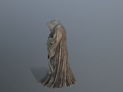 Dark statue Model 3D