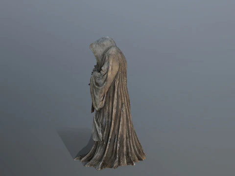 Dark statue 3D Model