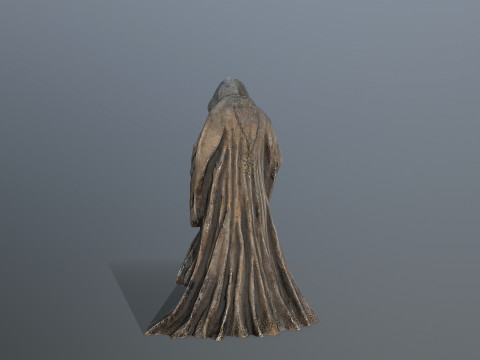 Dark statue Model 3D