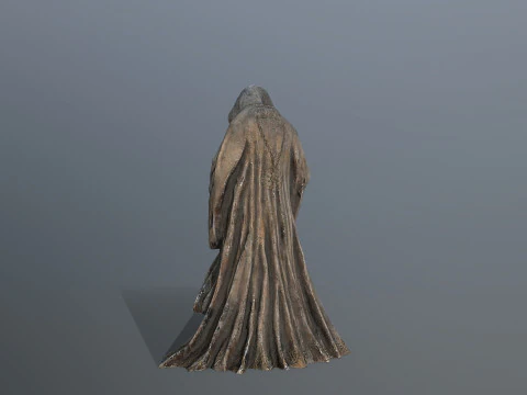 Dark statue 3D Model