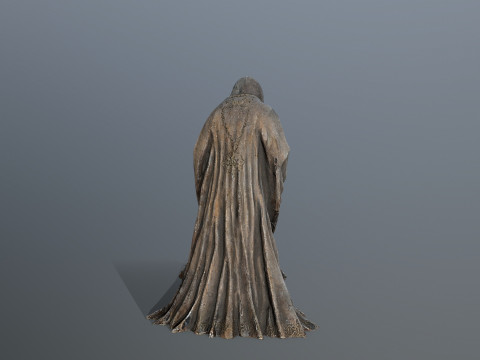 Dark statue Model 3D